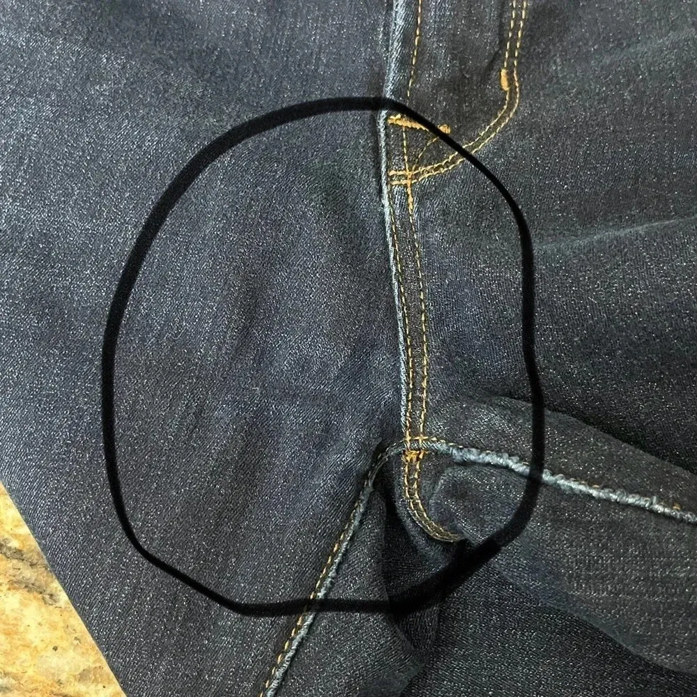 J Brand Low Rise Dark Wash Skinny Jeans Womens Classic Modest Y2k Retro Size 28 - Image 12