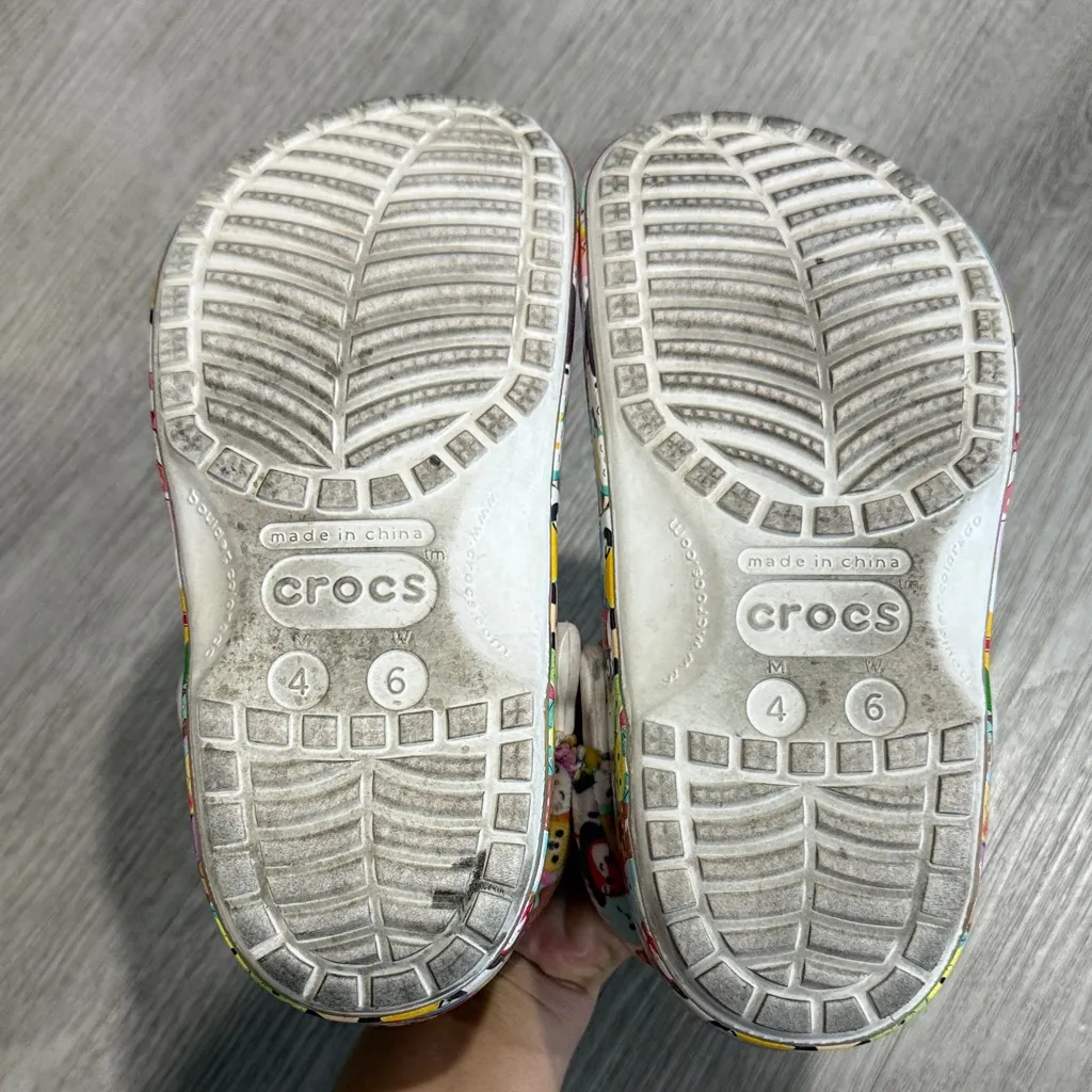 CROCS squishmallow White and Multicolor Clogs - Image 11