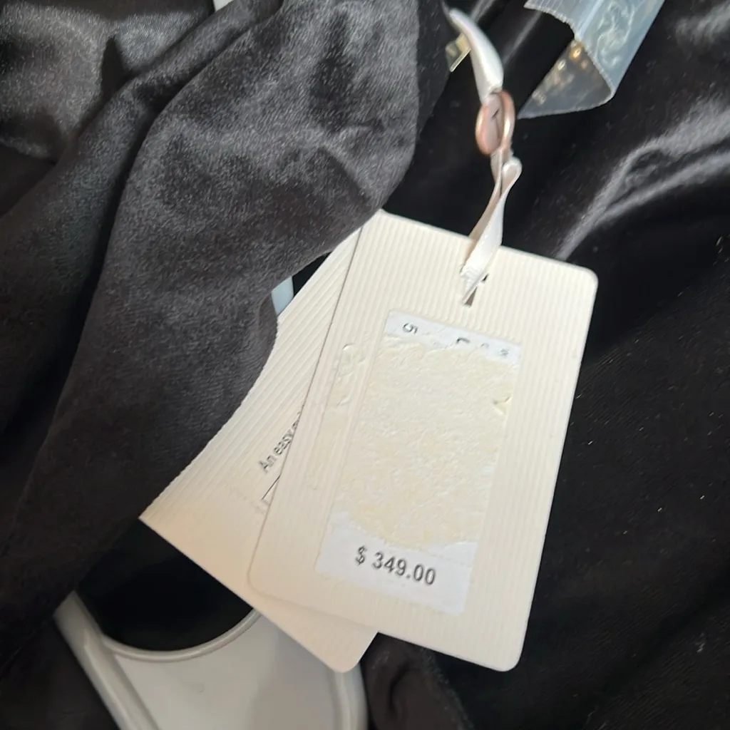 Ted Baker London Celeena Bee Velvet Dress New With Tags US 12 - Image 5