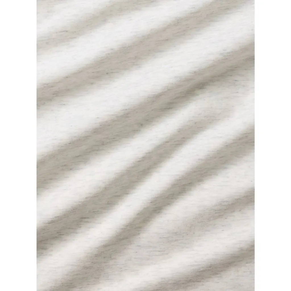 Athleta M True Cotton Tee Fog Heather Gray Medium - Image 4