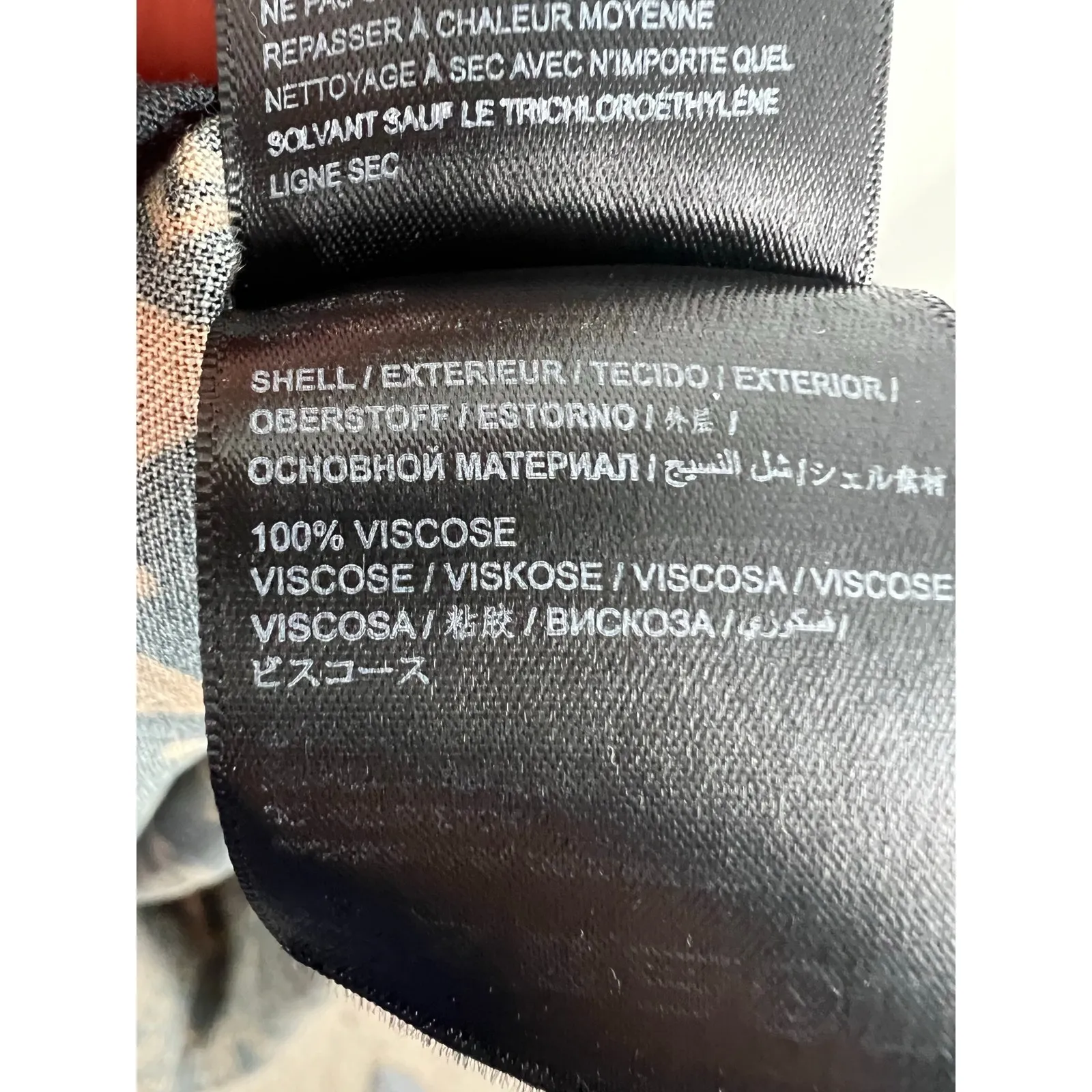 Women's Anthropologie Farm Rio Long-Sleeve V-Neck Printed Tie-Front Midi Dress - Image 9