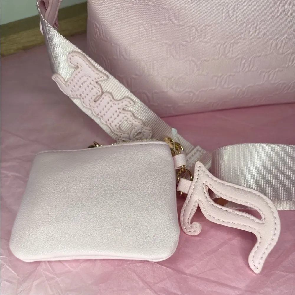 Juicy Couture Raspberry "Team Juicy Forever" Satchel - Image 5