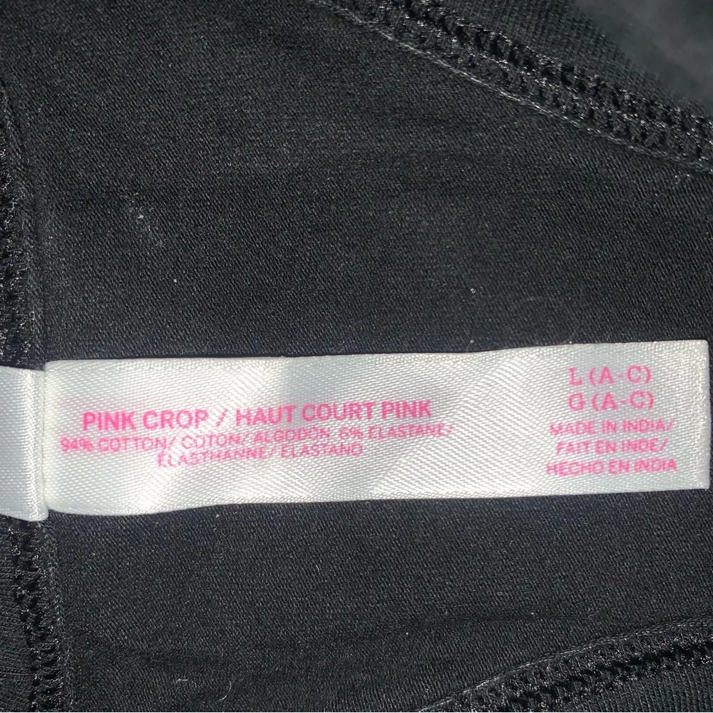 Victoria’s Secret PINK Size Large Crop Sports Bra - Image 7