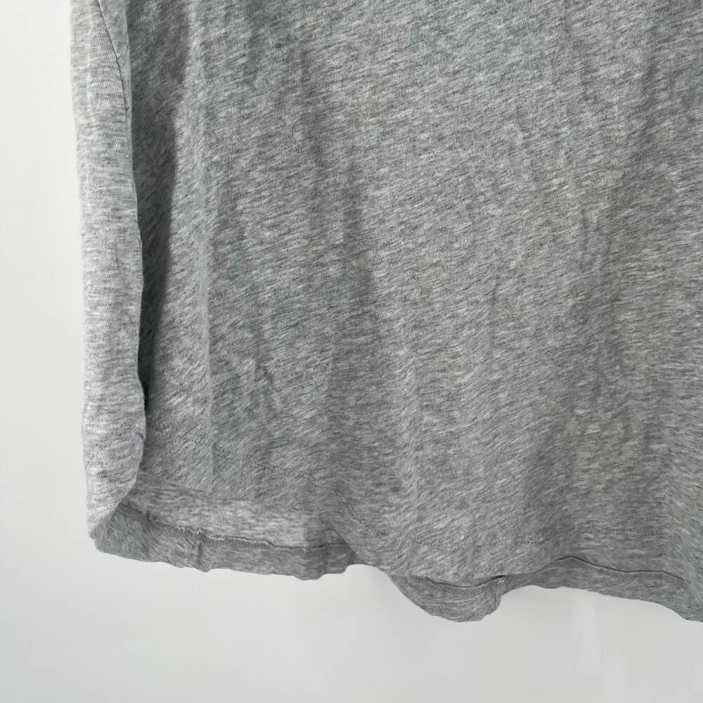 BOBI LOS ANGELES Tank Extra Large Gray V-Neck Cotton Casual Basic Capsule NWT - Image 9