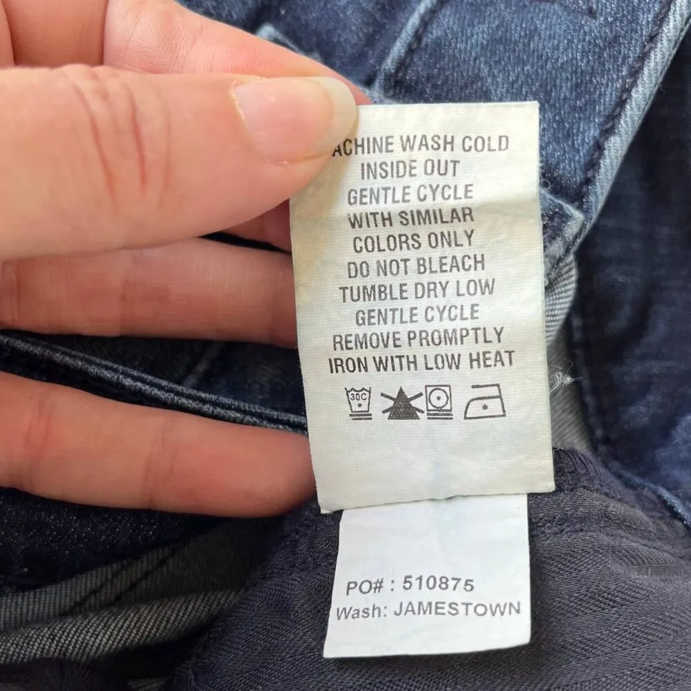 Level 99 Liza Womens Jeans Sz 25 Skinny Low Rise Denim Stretch Classic Minimal Blue - Image 9
