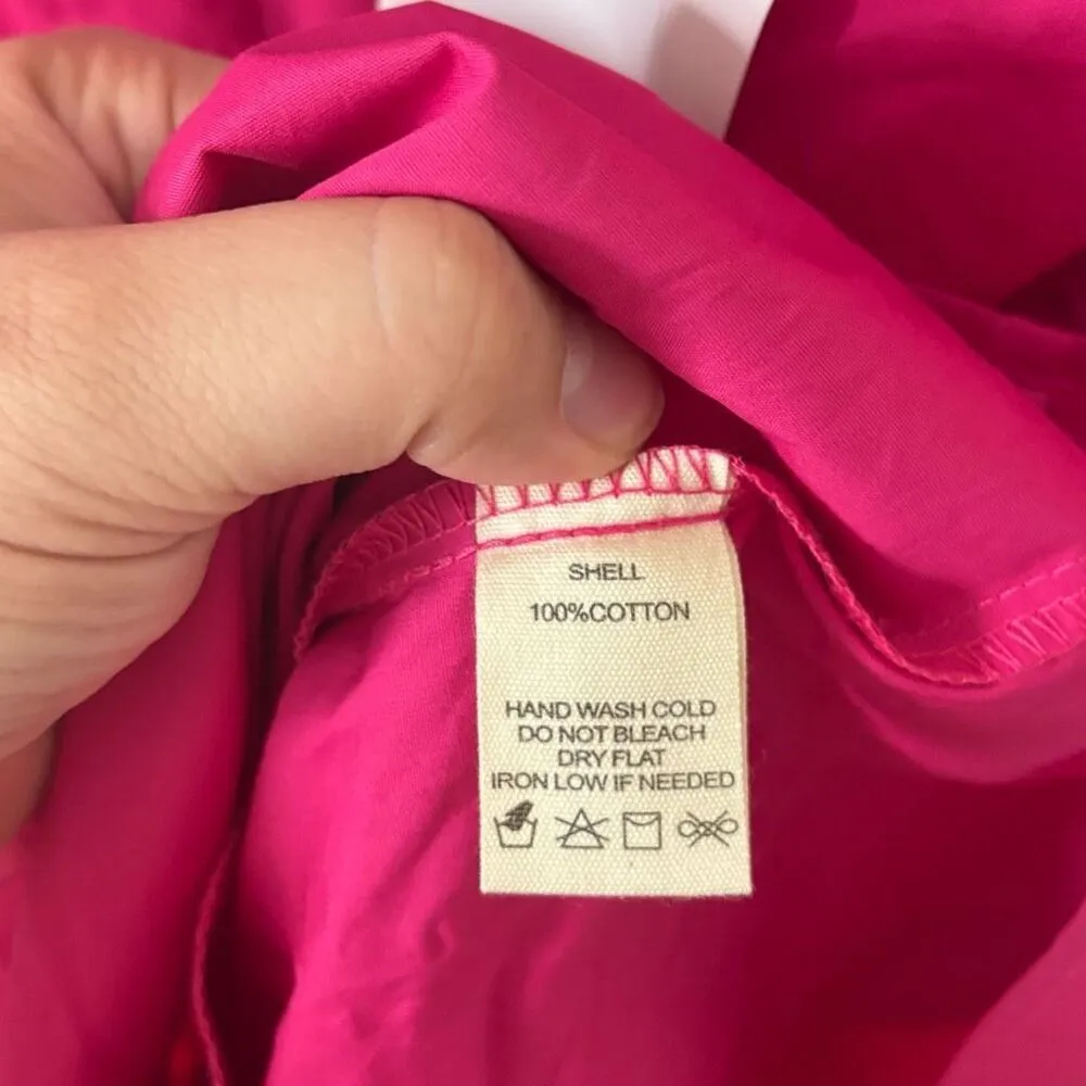 Avara Fushcia Pink‎ Ruffle Mini Dress Girlhoodcore NWT Size Large Pink - Image 6