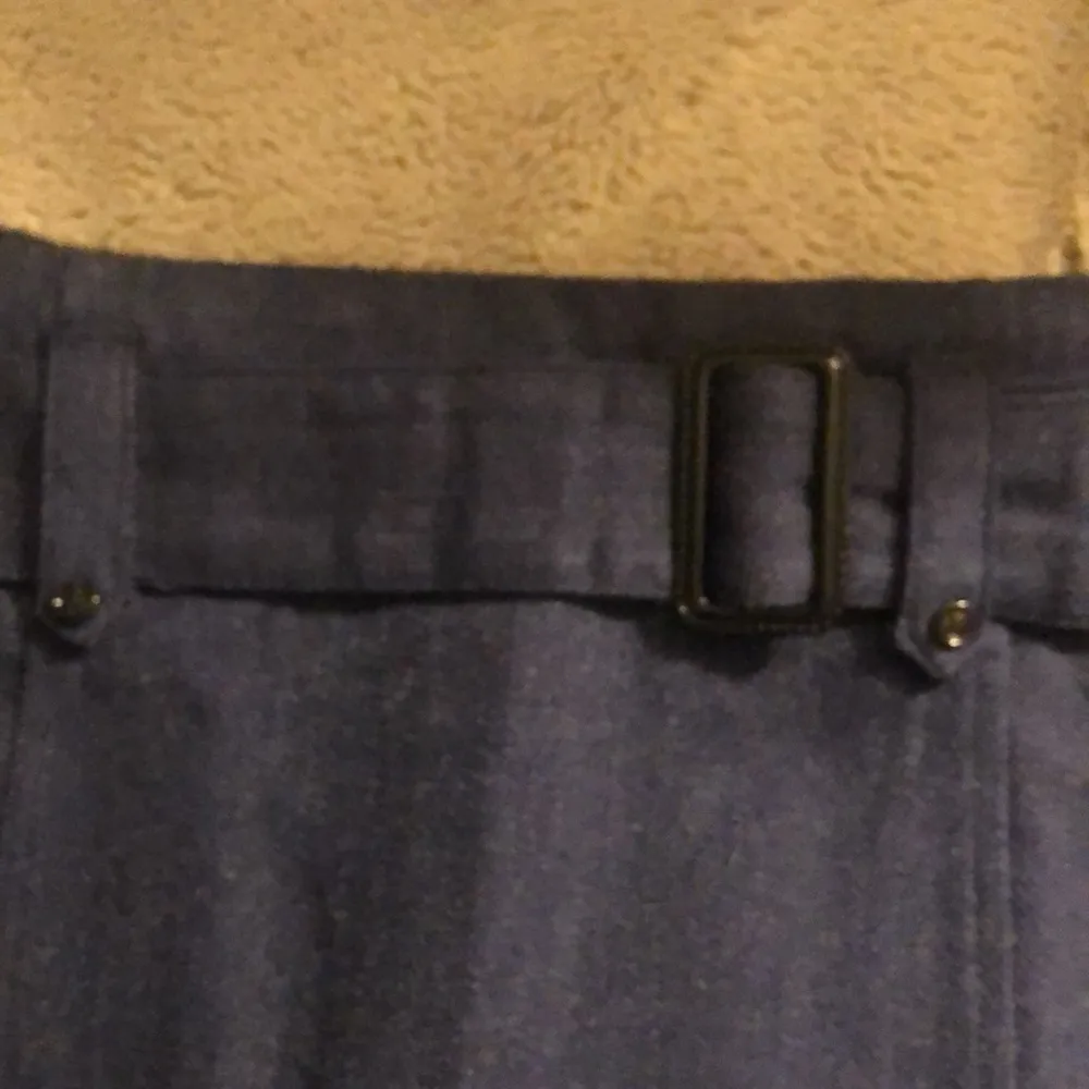 NWT Merona Navy Belted Skirt, size 16 - Image 3