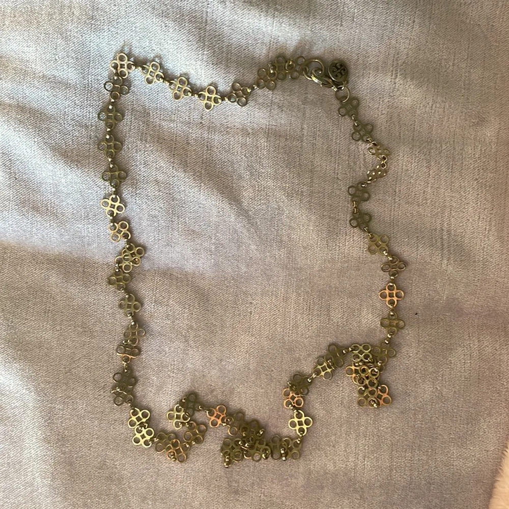 Tory Burch  Mini Clover Necklace - Image 3