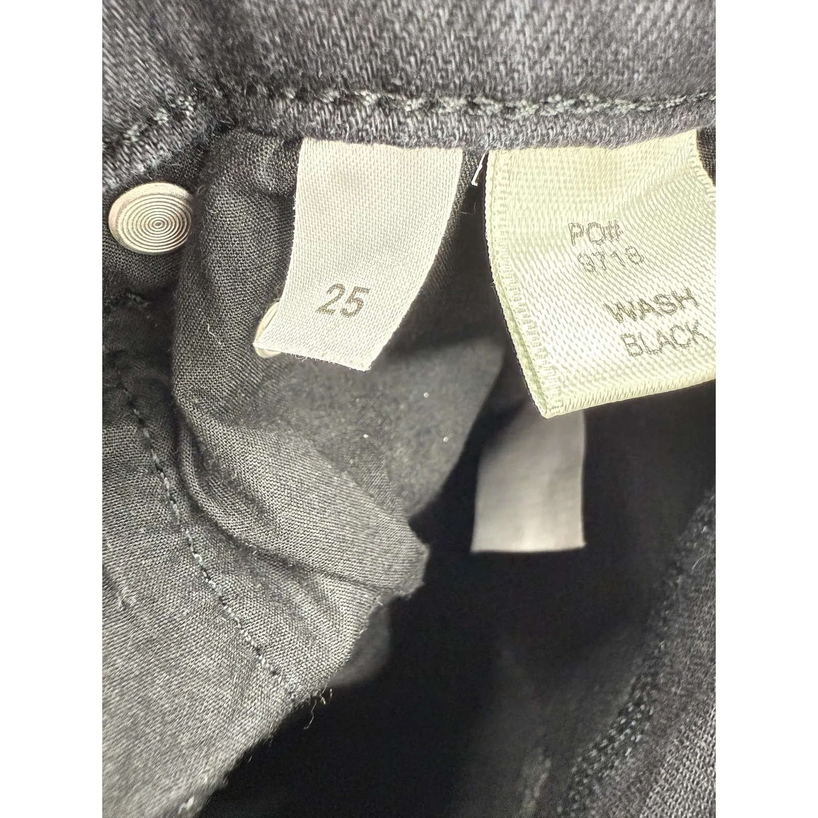 Reformation Jeans Womens 25 Black Skinny Stretch Denim‎ Tencel Blend RN143248 - Image 6