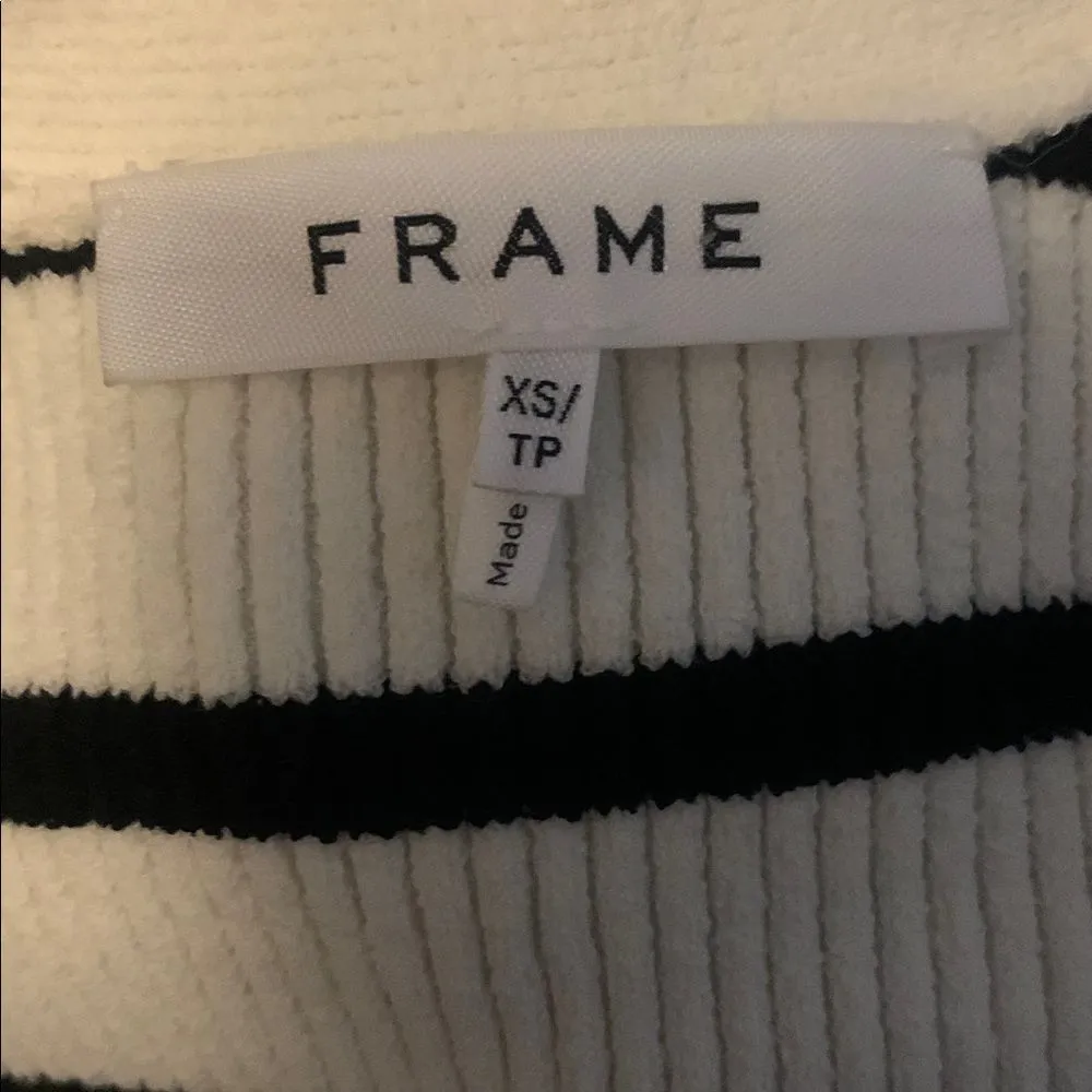 frame denim Frame Striped Relaxed ribbed Cardigan - Image 15