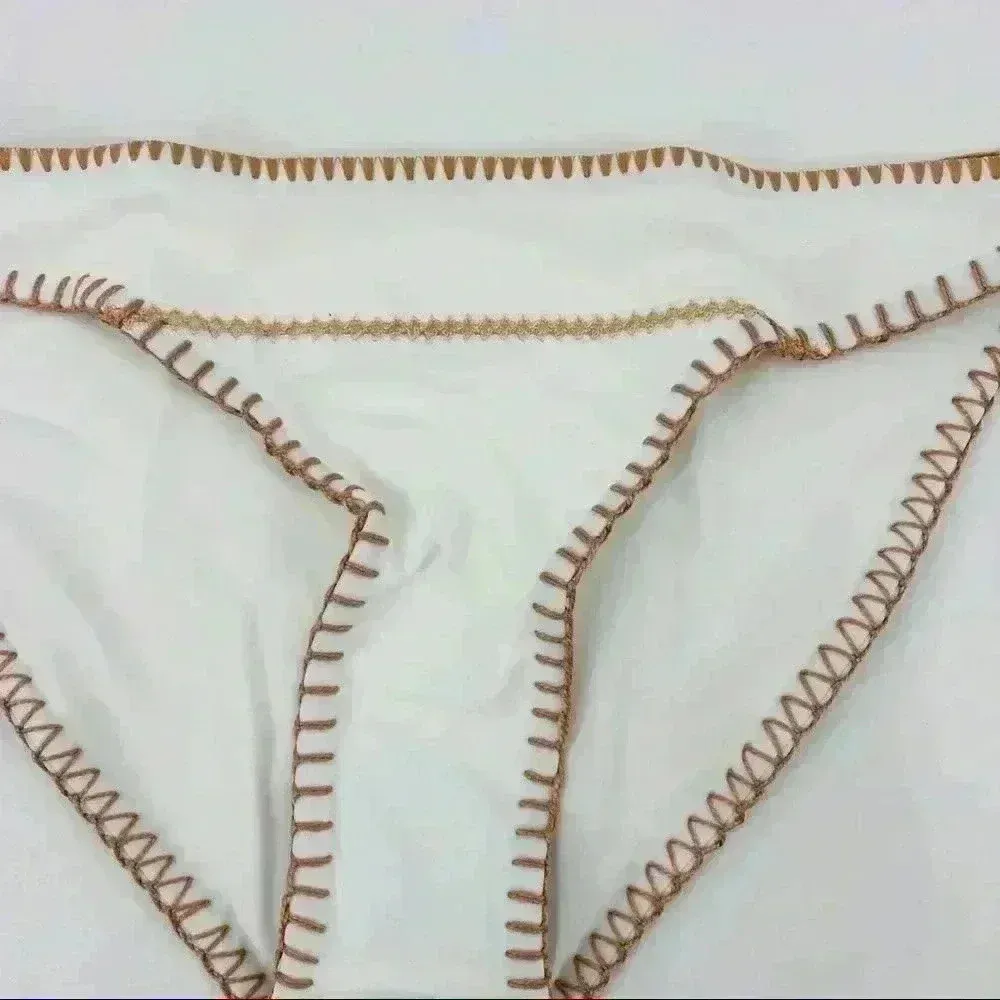 ELLEJAY x Revolve Women's Daniela Blanket‎ Stitch Swim Bottom Size M NEW - Image 7