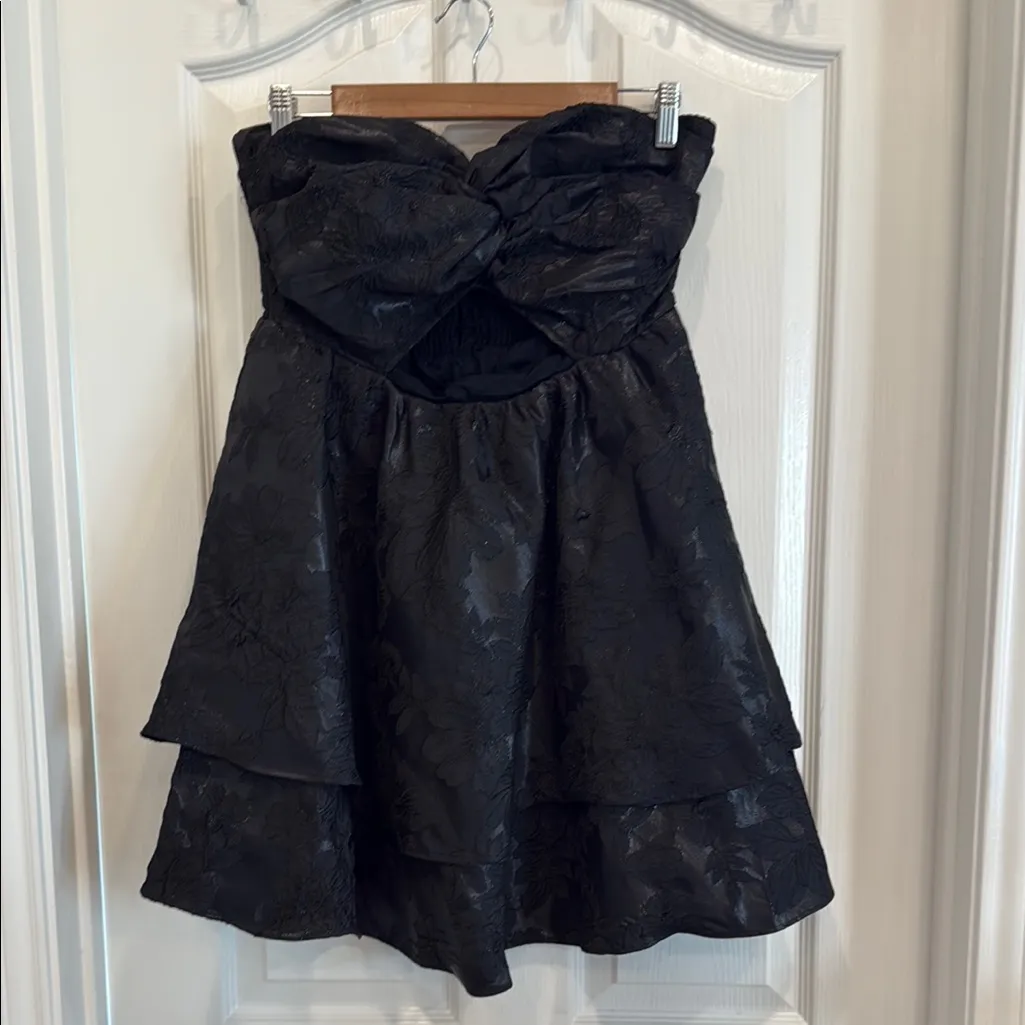 Anthropologie Bhanuni by Jyoti strapless babydoll mini dress - Image 6