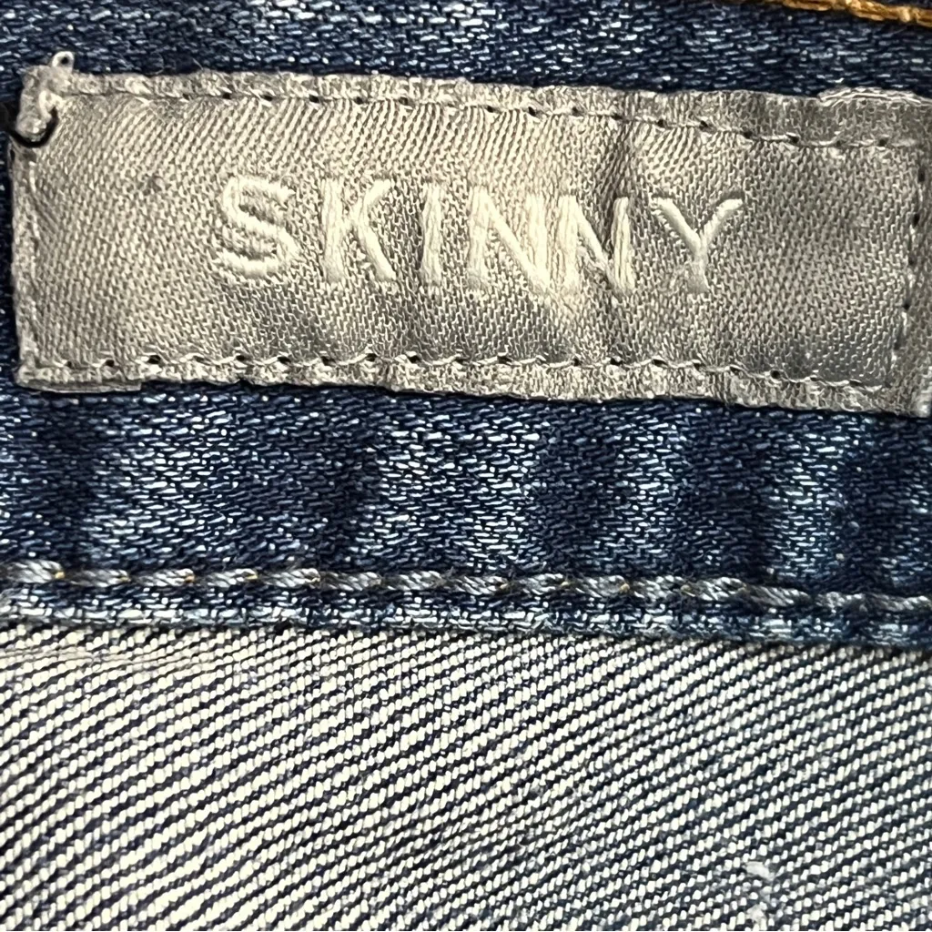 Aeropostale Skinny Size 28/30 Destructed/Distressed Jeans w/Inside Patch… - Image 6