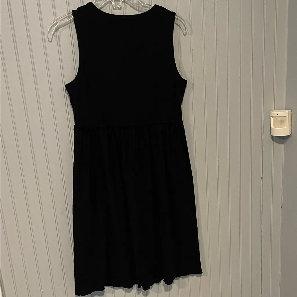 BTFBM Black Sleeveless Casual Dress Medium - Image 4