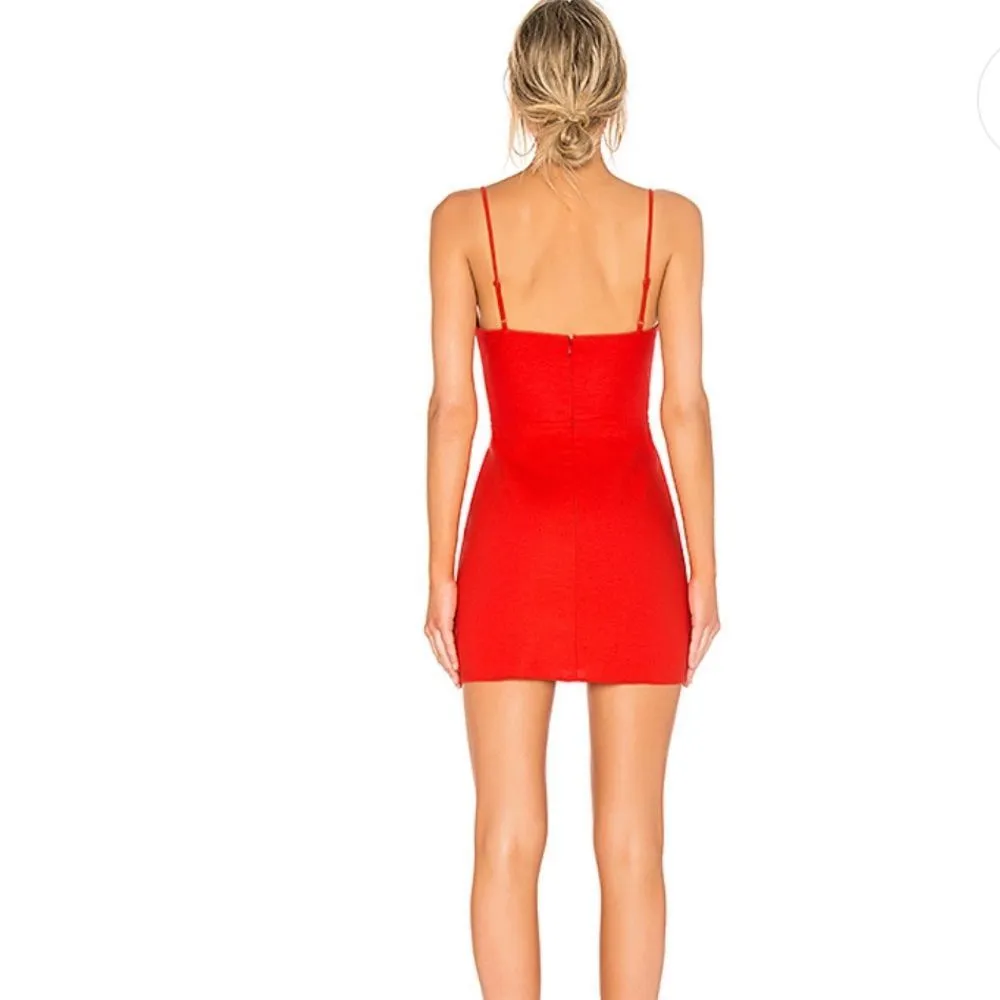 Lovers + Friends Wendy Mini Dress Linen - Image 3