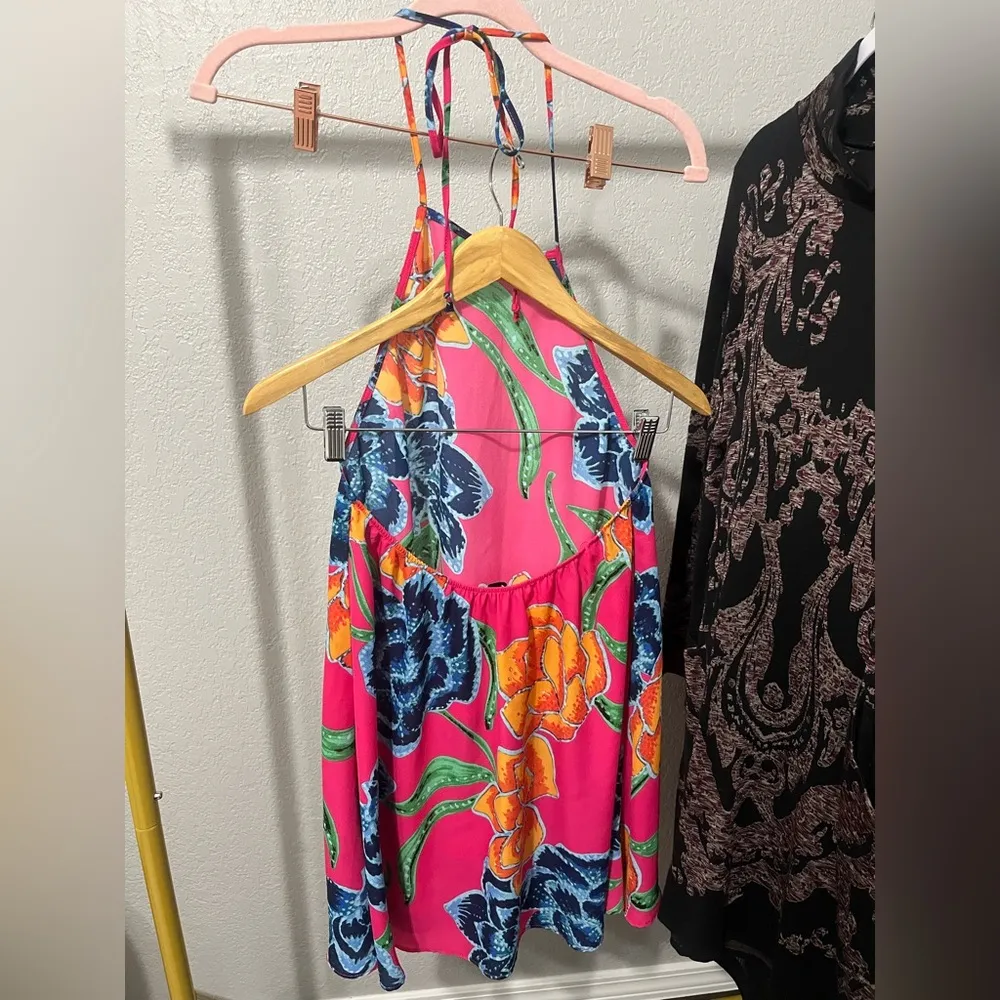 SHOW ME YOUR MUMU Katy floral halter dress - Image 4