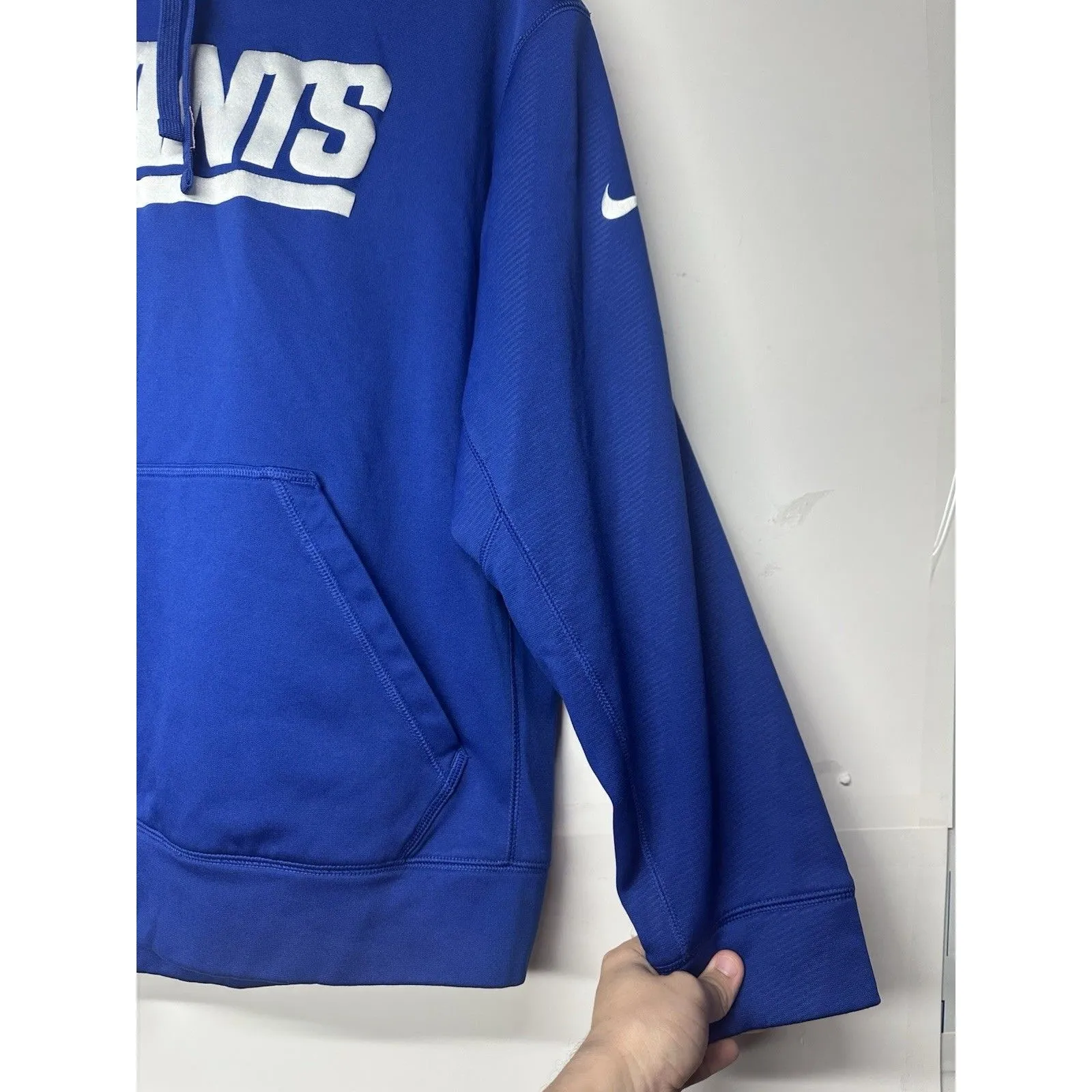 Nike  Giants Women’s Blue Thermal-Fit Pullover Sweatshirt Size M  NFL - Image 7