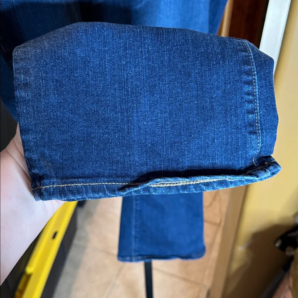 Madewell Maternity Cali Demi-Boot Blue Ankle Jeans Size 32 - Image 6