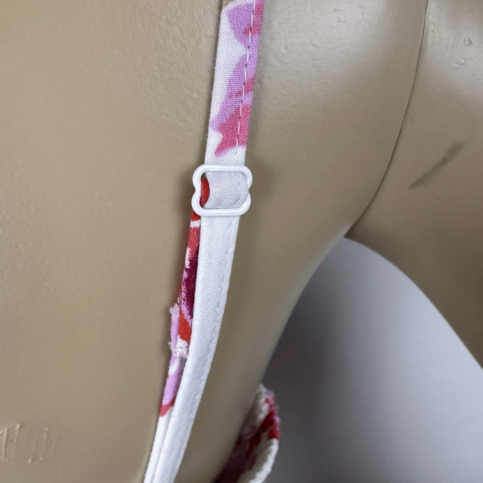 Old Navy Women Smocked Fit & Flare Cami Mini Dress Sz S Floral Summer zip‎ up - Image 9