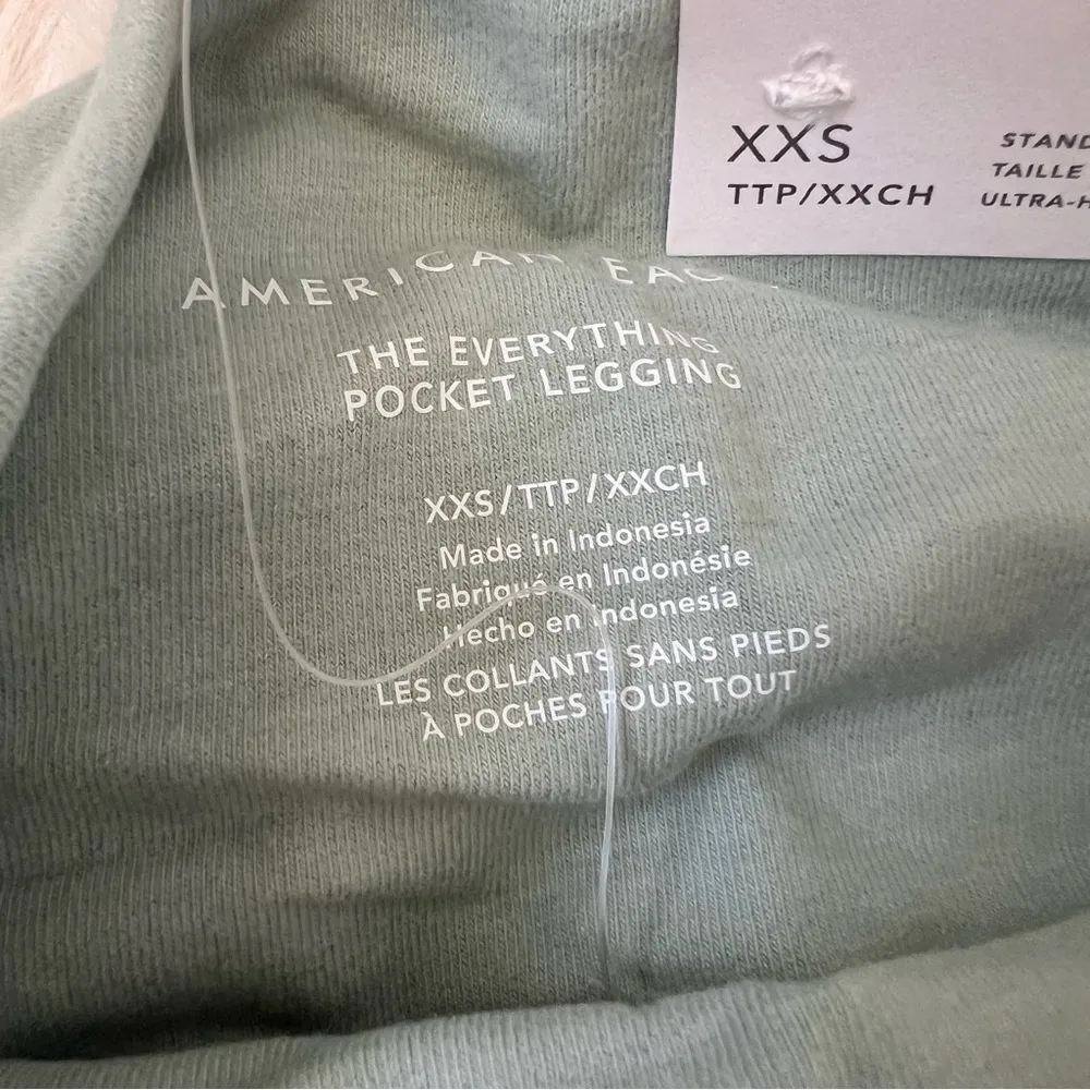 American Eagle The Everything Pocket Legging in Green Size XXSMALL NWT - Image 7