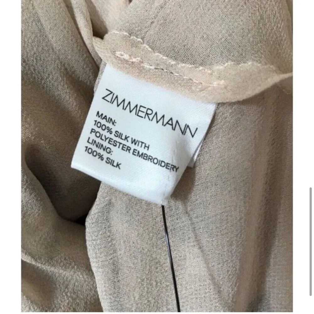 NWOT zimmermann maple whisper dress - Image 8