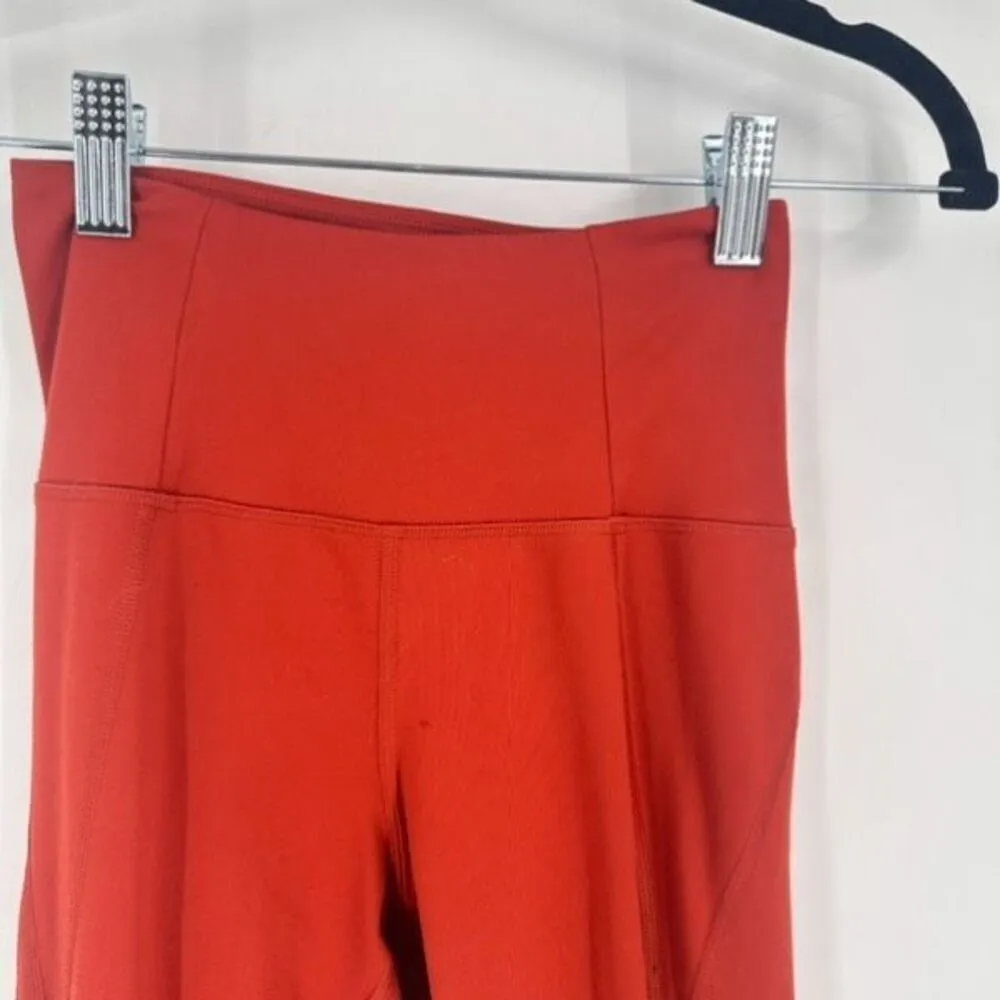 Girlfriend Collective Azalea Compressive High-Rise Legging Size XXS Orange - Image 6