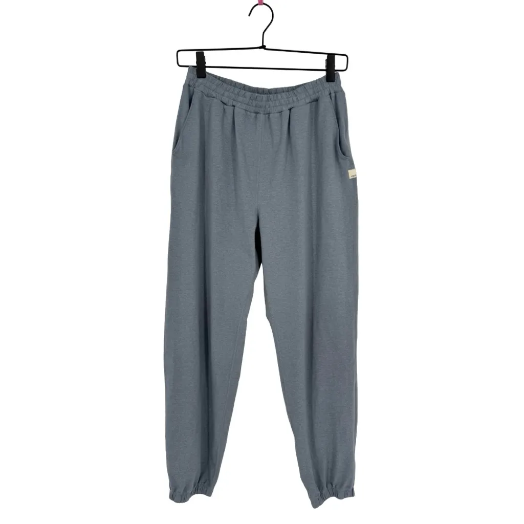 Vuori Boyfriend Jogger Sweatpant Flint Heather Gray Blue Small Casual Athleisure - Image 2