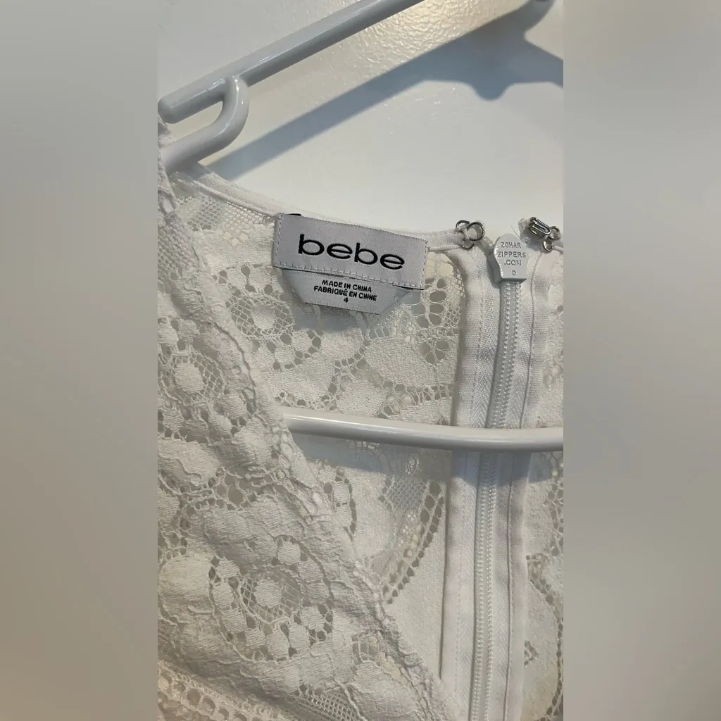 BeBe White Lace Dress
NWOT
Pet free smoke free home
Size 4 - Image 2