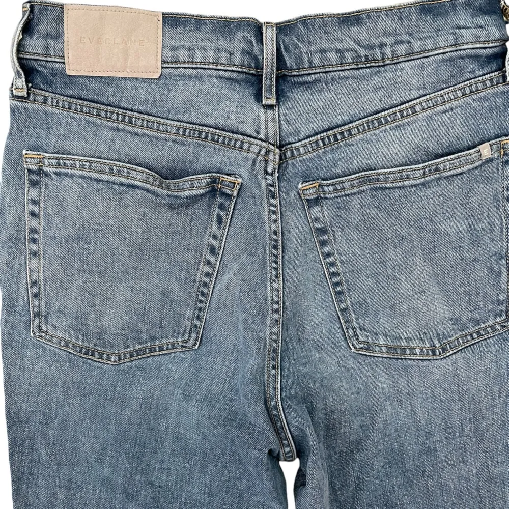 Everlane The Original Cheeky Jean Size 27 Worn-In Mid Blue Wash NWOT - Image 9
