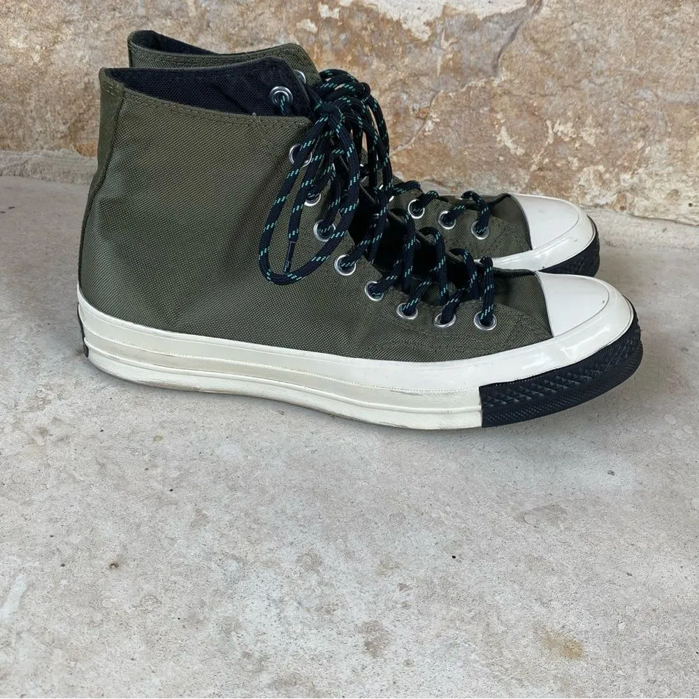 Converse Chuck Taylor All Star Hi 70 High Top 9.5 Wms /Mens 7.5 Surplus Green Hi - Image 5