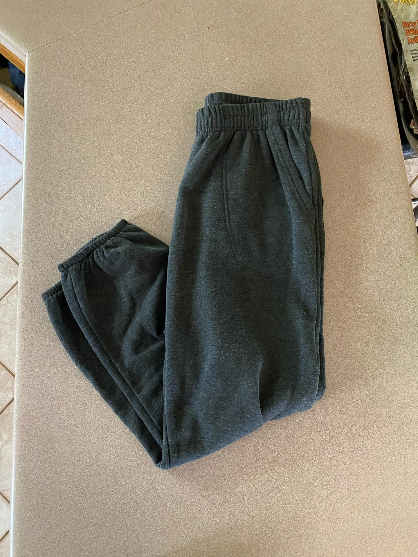 Dark Grey Amazon Sweatpants - Image 2