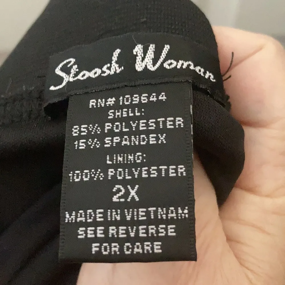 FINAL MARKDOWN Stoosh woman textured black mini skirt 2x - Image 3