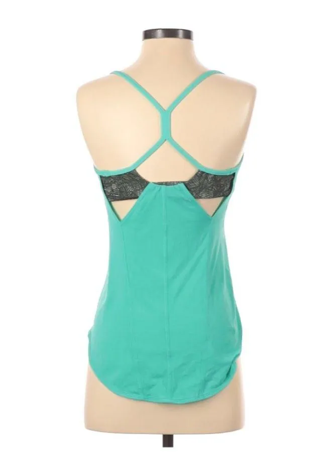 Teal Sports Bra Tank - Image 2