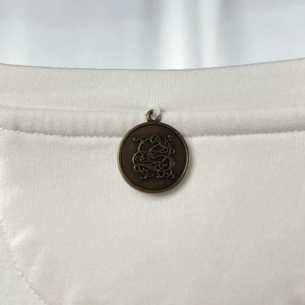 Soft Surroundings Cold Shoulder Long Sleeve Tunic Top in White‎ Size Extra Small - Image 4