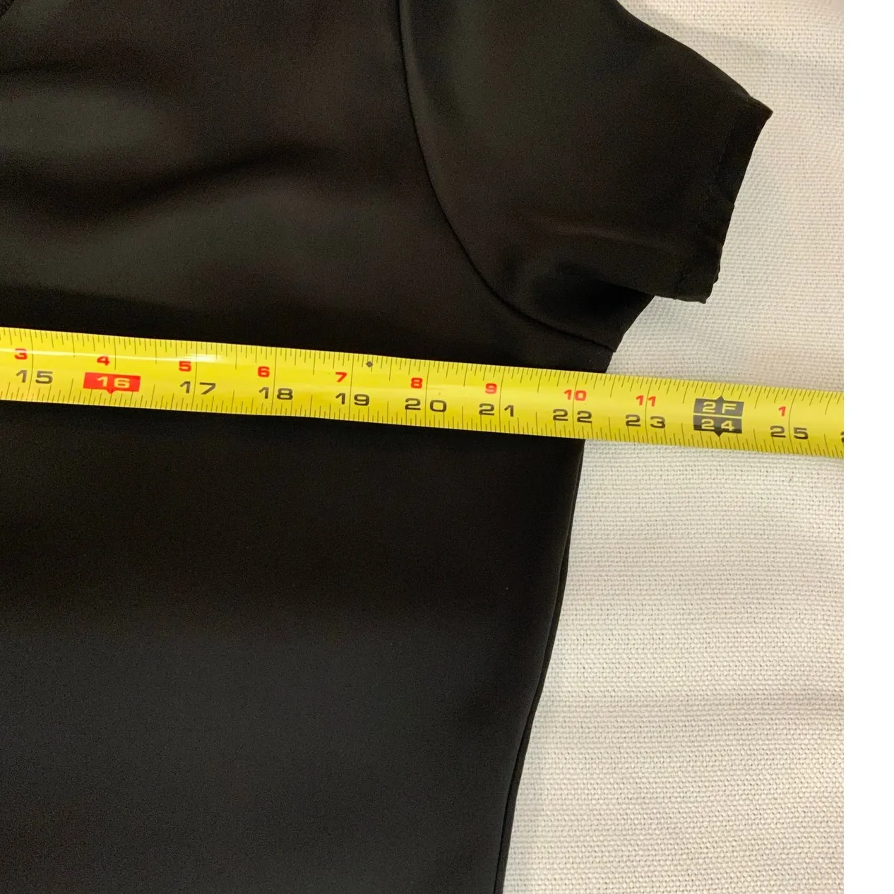 S'Edge‎ Simple Black Dress size large - Image 6