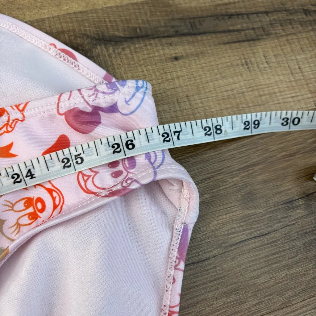 Disney Swimsuit Minnie Mickey Mouse Donald Goofy Tropical One Piece Tank - Image 8