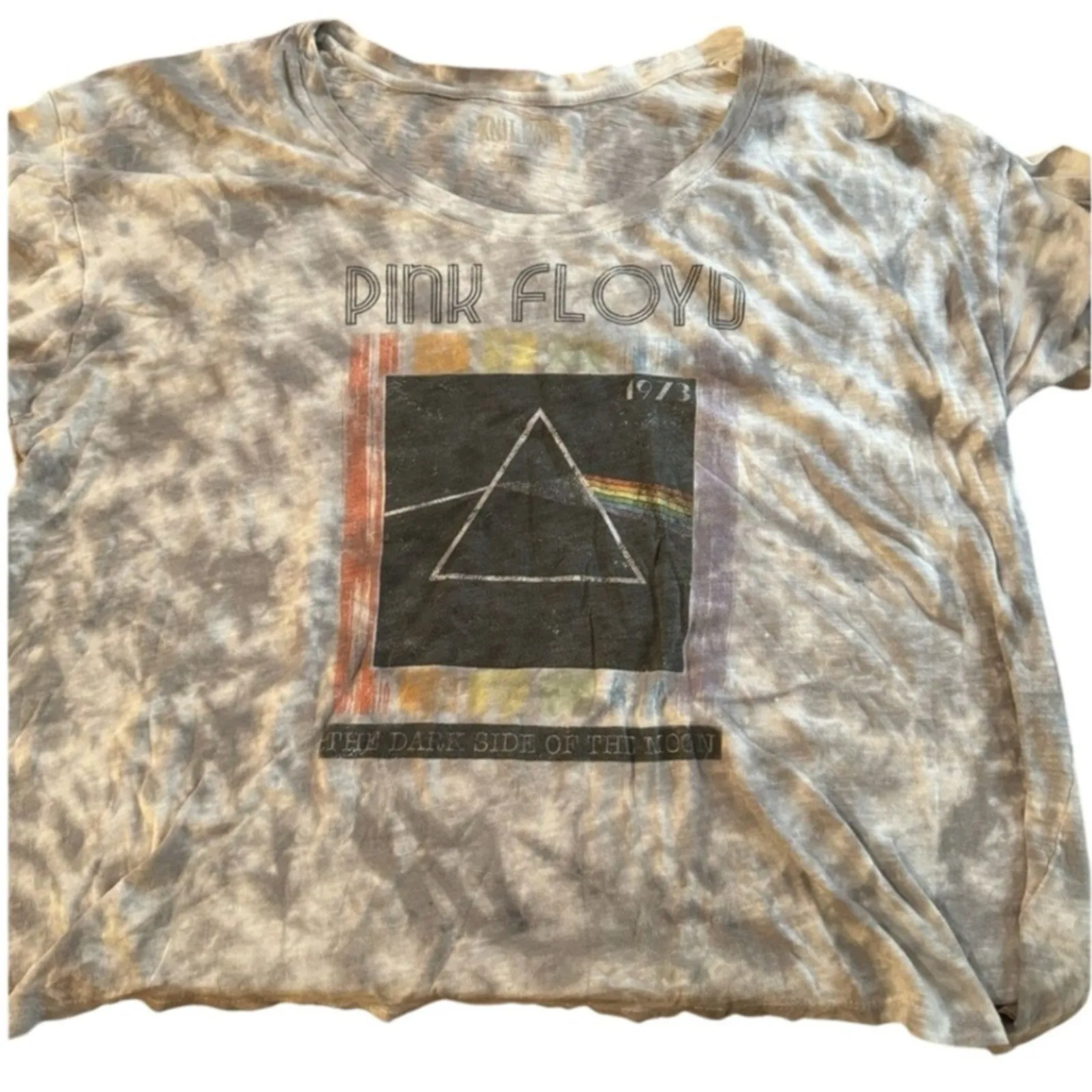 Pink Floyd Oversized Tie Dye Graphic Knit Riot T - Image 5