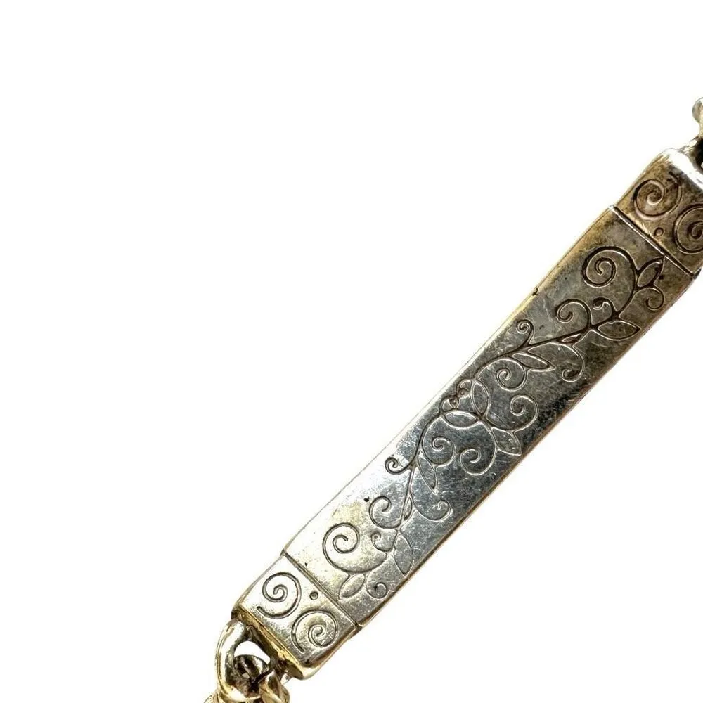 Brighton Sisters silver plated ID bracelet - Image 9