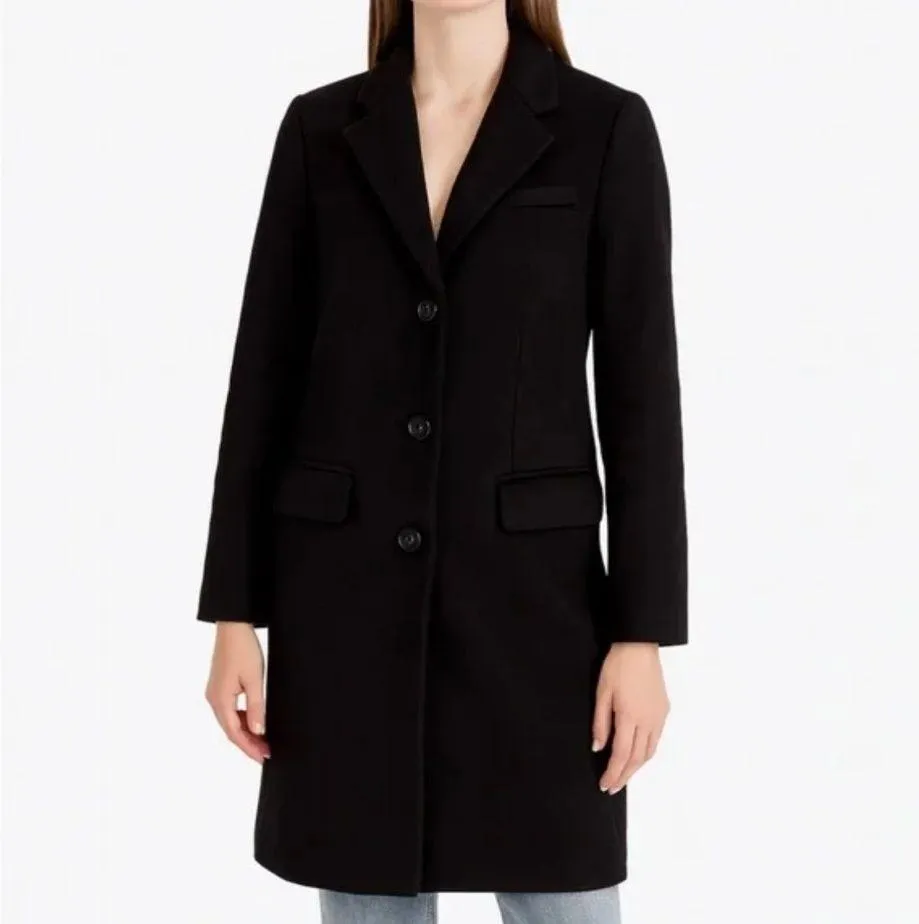 J. Crew Nello Gori Peacoat Wool Black   - Image 2