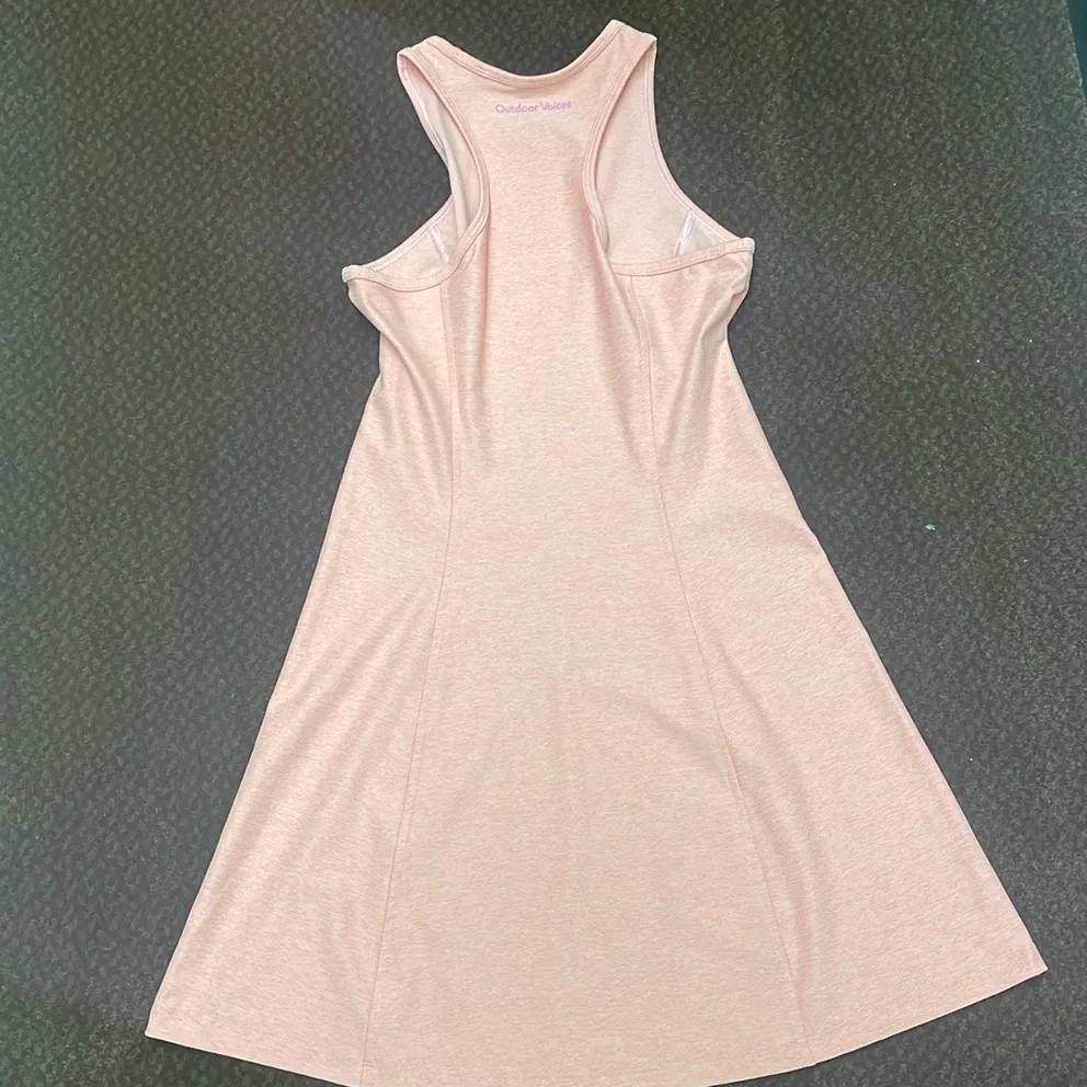 Outdoor Voices Pink Athena Dress NWOT size small - Image 4
