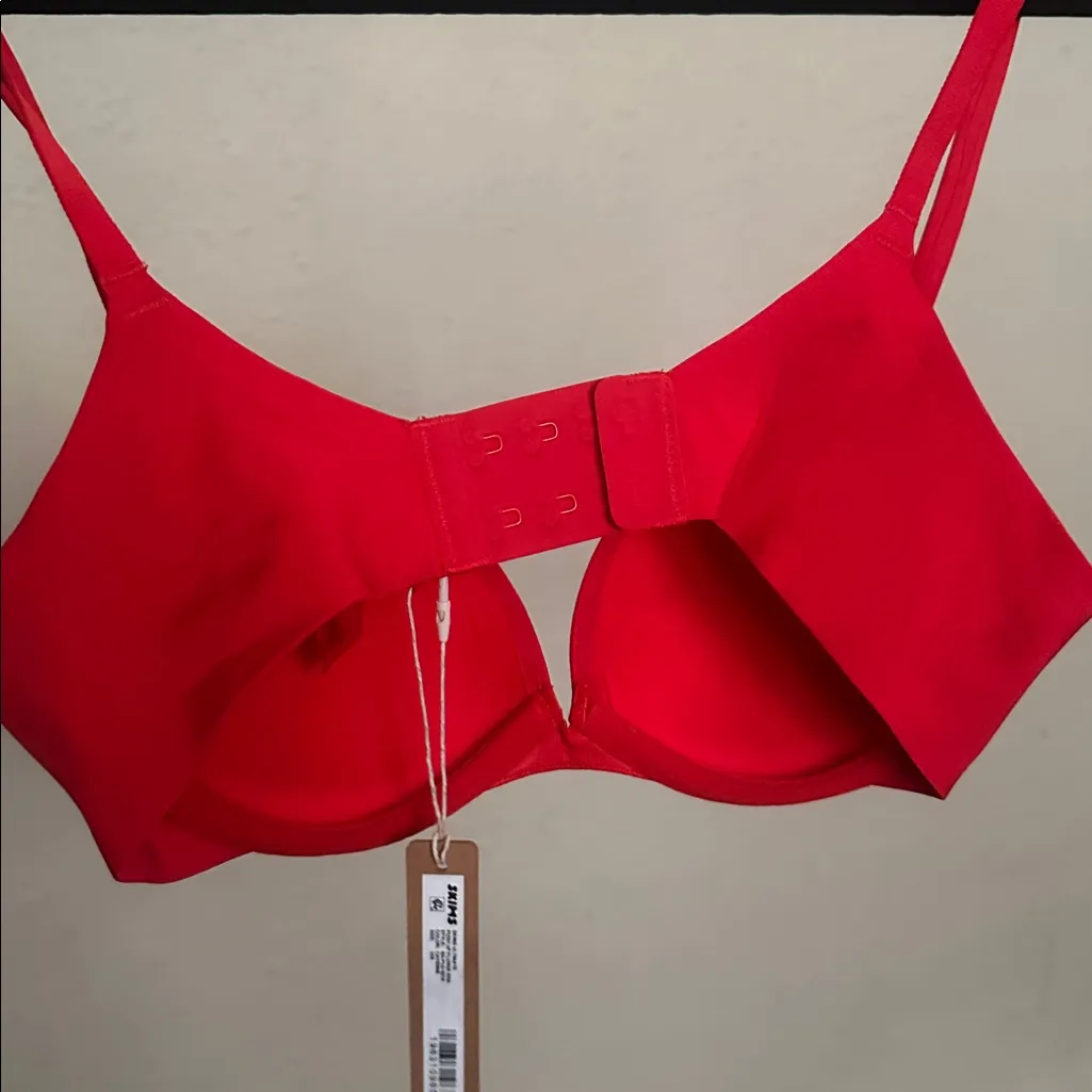 NWT SKIMS Ultimate Teardrop Push-Up‎ Bra in Cayenne 32B - Image 4