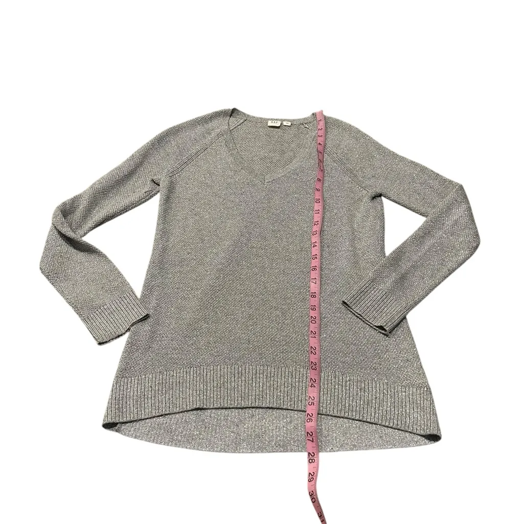 GAP sparkly silver sweater - Image 2