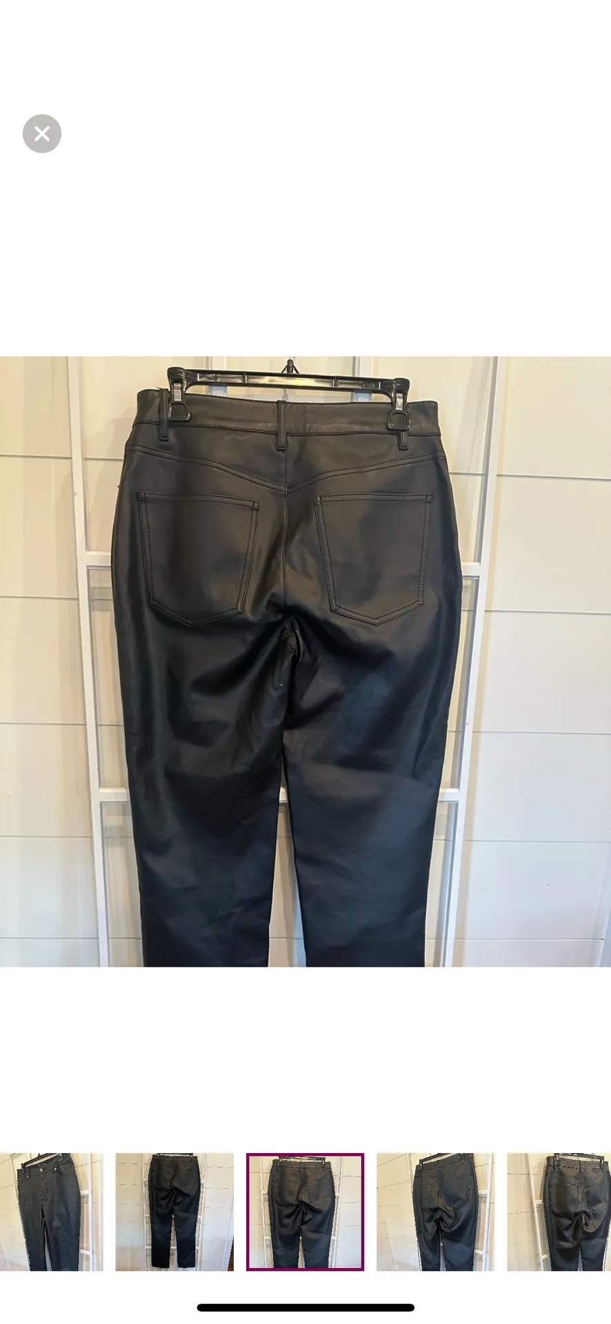 Black Leather Pants - Image 7