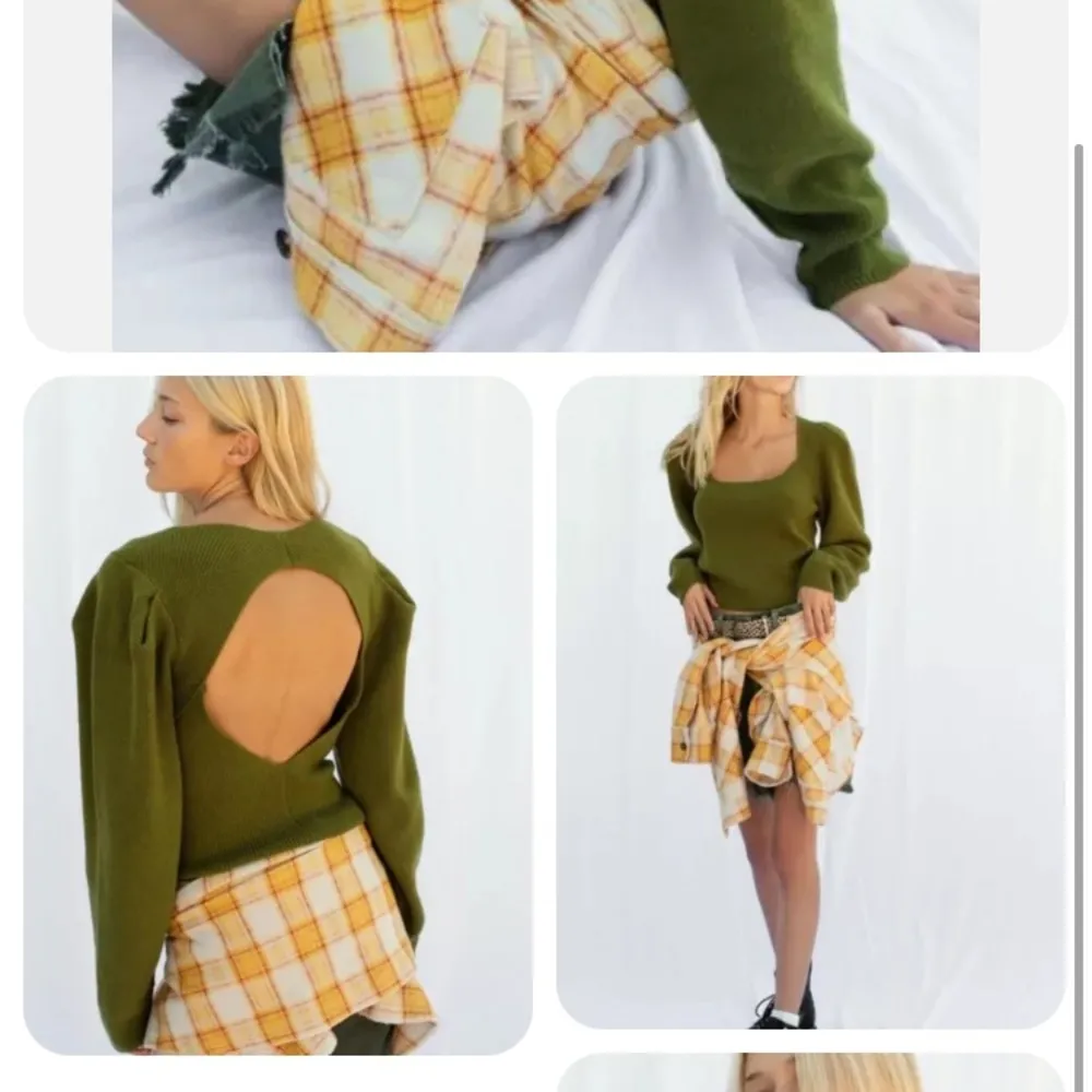 Free people saffron open back sweater - Image 3