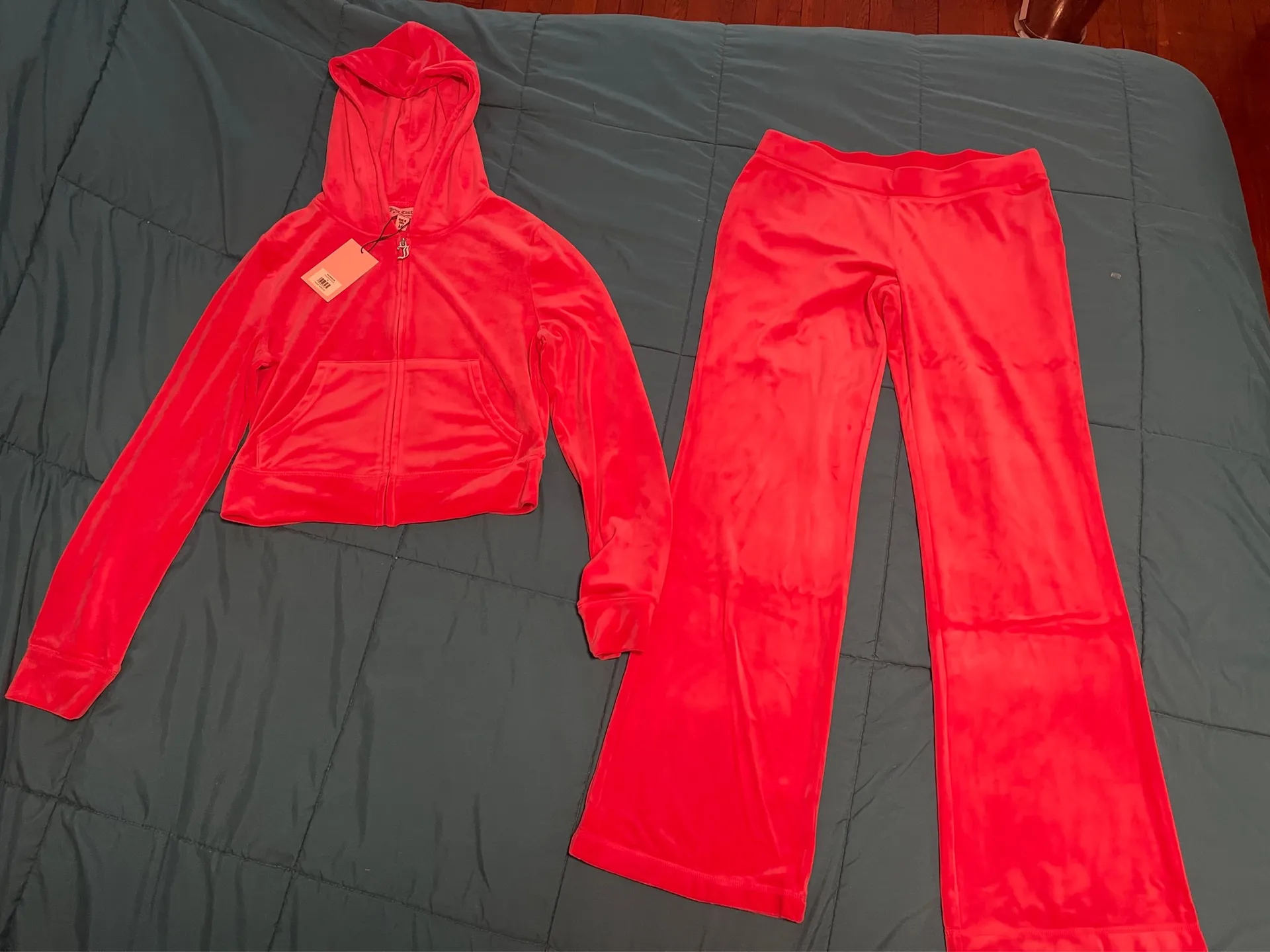 NWT juicy couture classic velour track suit M - Image 3