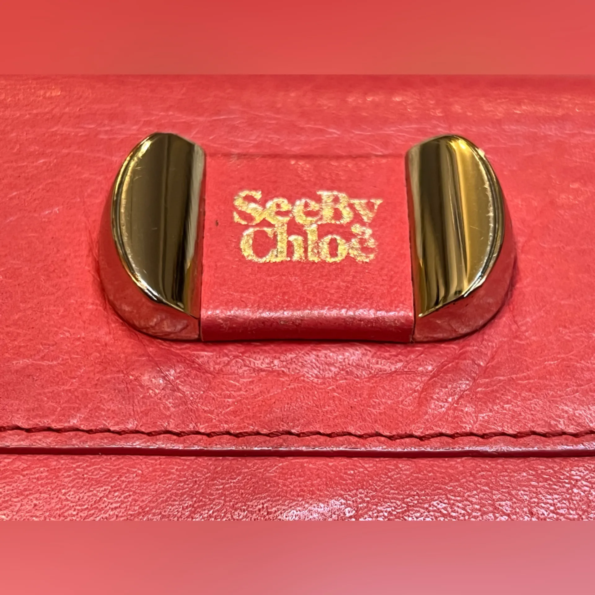 Chloé See By Chloé Leather 6 Ring Key Wallet - Image 8