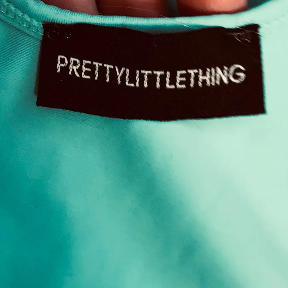 PrettyLittleThing Angela Baby Blue Mermaid Swim bathing suit one piece 12 - Image 4