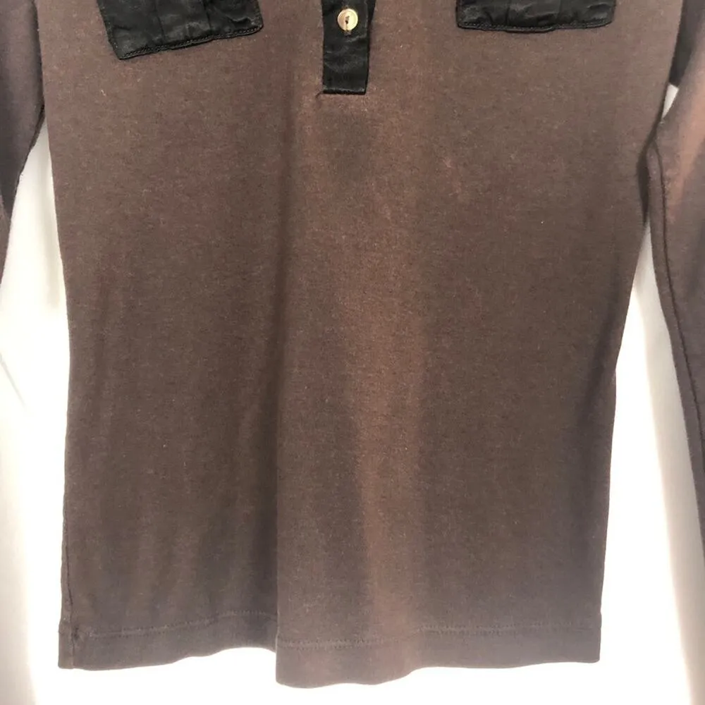 Vintage Eyeshadow Top Juniors Medium Cotton Y2K Retro Preppy Mean Girls Regina - Image 4