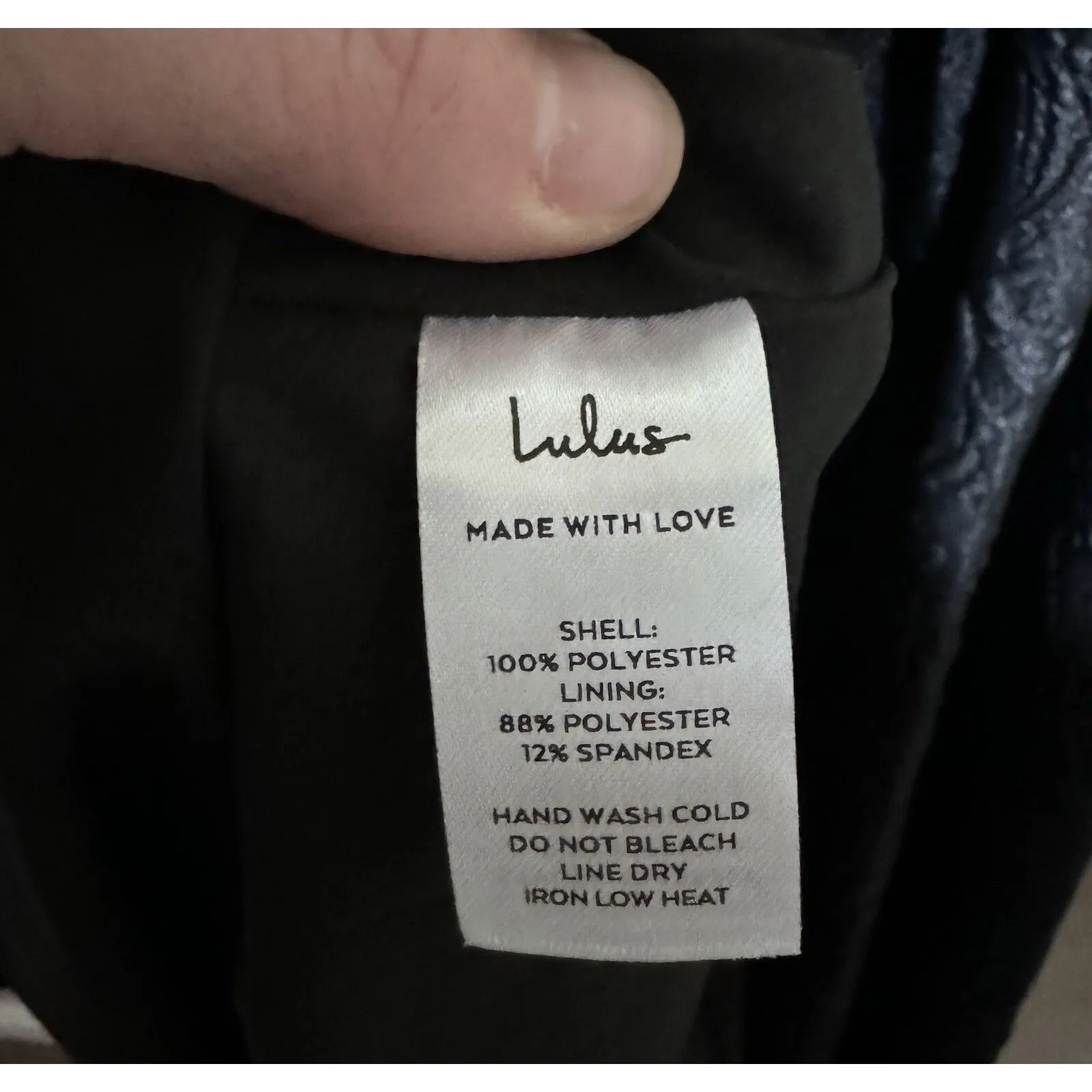 NEW Lulus Adorable Mood Black Floral Jacquard Puff Sleeve Babydoll Dress Size S - Image 12