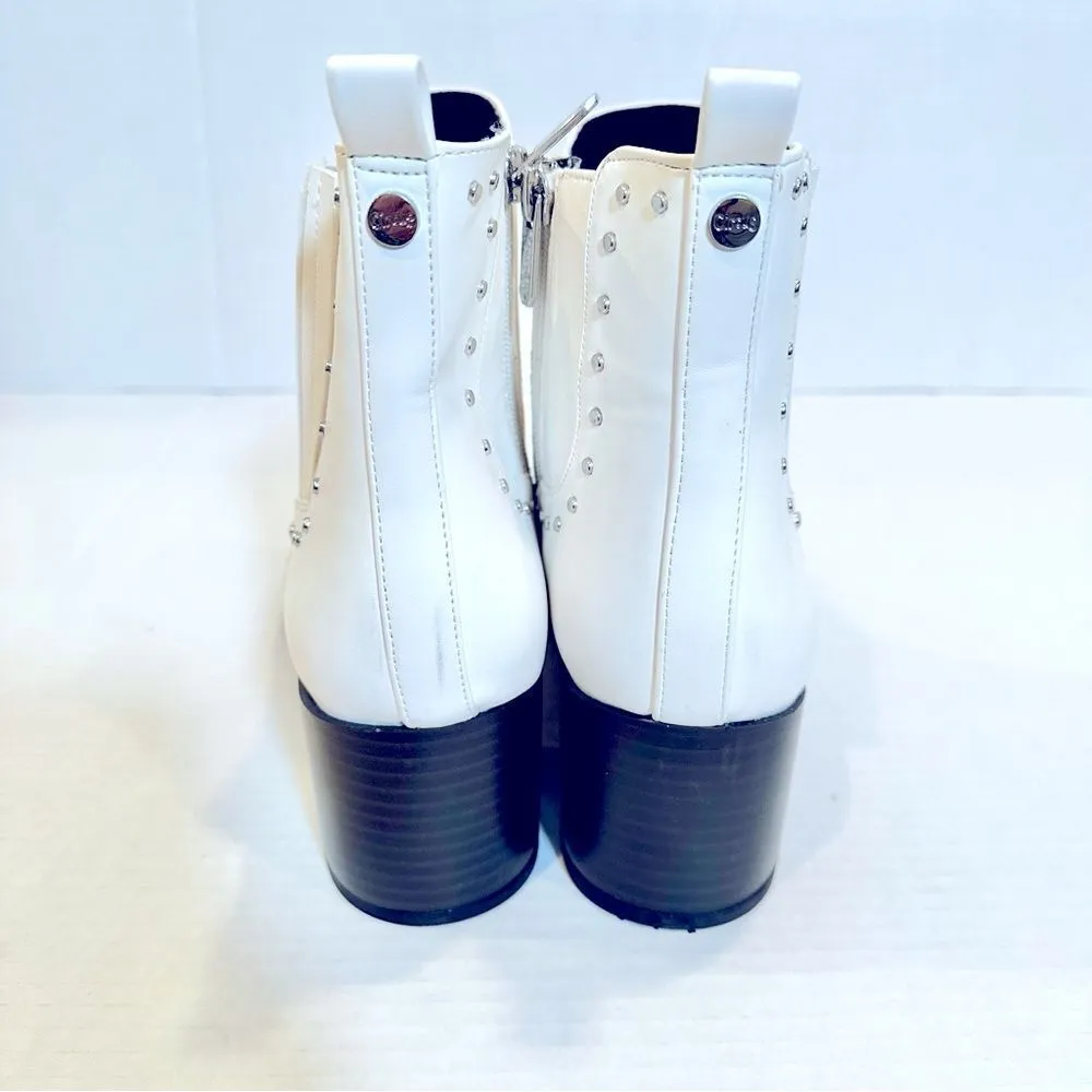 Circus Sam Edelman Jenna Ankle Bootie Women's 10 White Boho Boots Taylor Swift - Image 9